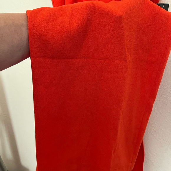 INC 14 Orange Sleeveless Jumpsuit nwt for Macy’s - Picture 4 of 9